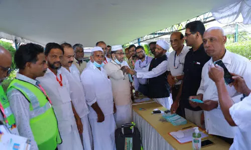 കോവിഡ് കെടുതികൾക്ക് വിട; ഹജ്ജ് തീർഥാടകർ വീണ്ടും പുണ്യഭൂമിയിലേക്ക്