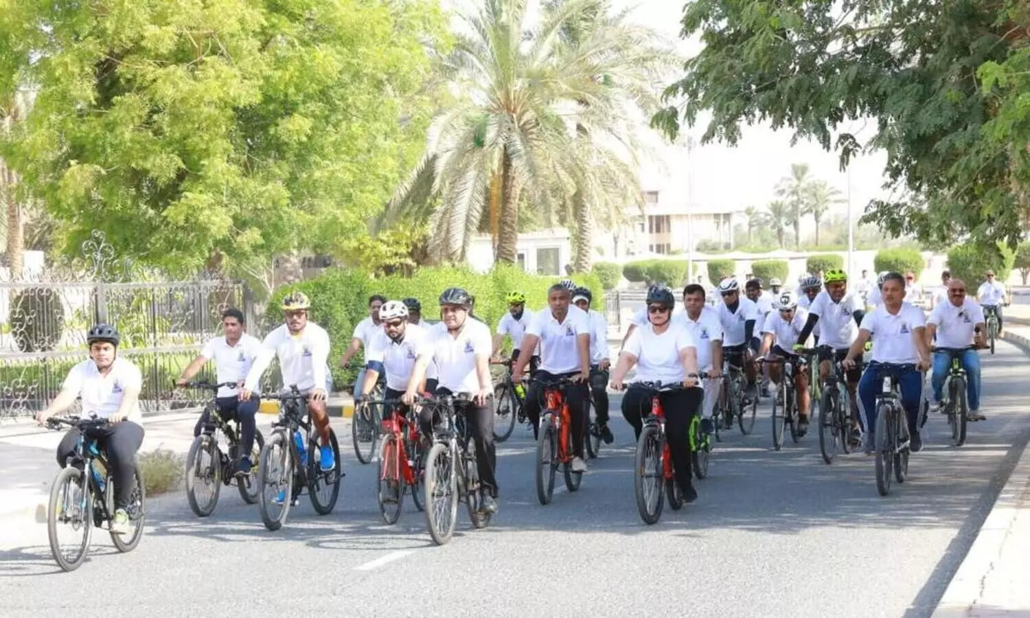 ഇന്ത്യൻ എംബസി സൈക്കിൾ റാലി സംഘടിപ്പിച്ചു