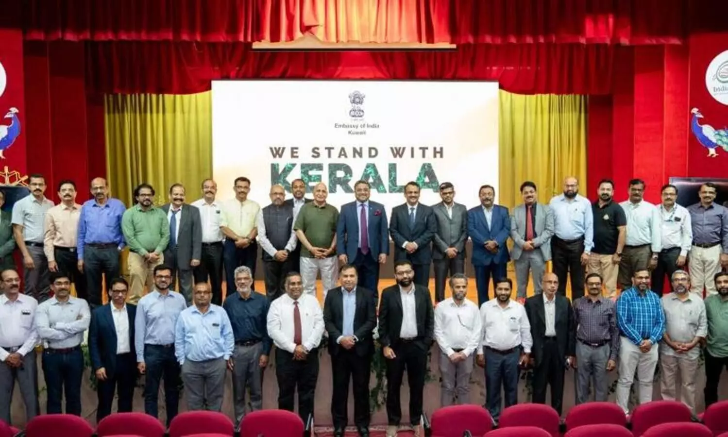 കേരളത്തിലെ മഴക്കെടുതി വി സ്റ്റാൻഡ് വിത്ത് കേരള സഹായ പദ്ധതി സമാപിച്ചു