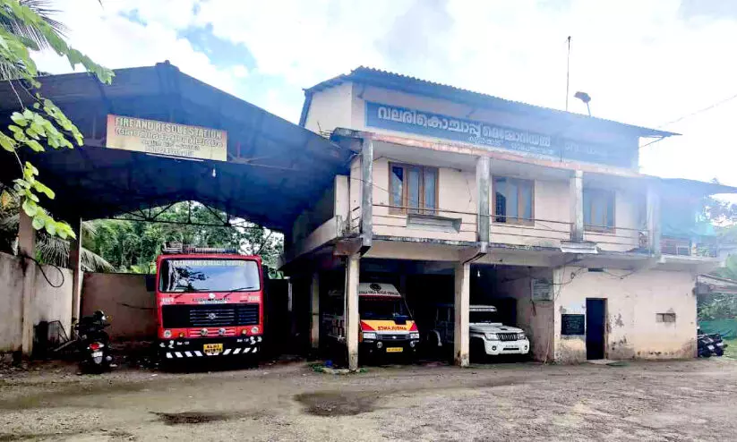 ദുരിതമയം ഈ ഫയർസ്റ്റേഷൻ