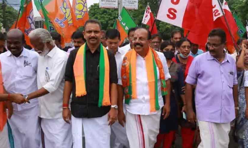 പി.സി. ജോർജ് ഇഫക്ടും ക്രിസ്ത്യൻ പ്രീണനവും ഏശിയില്ല; നാണംകെട്ട് ബി.ജെ.പി