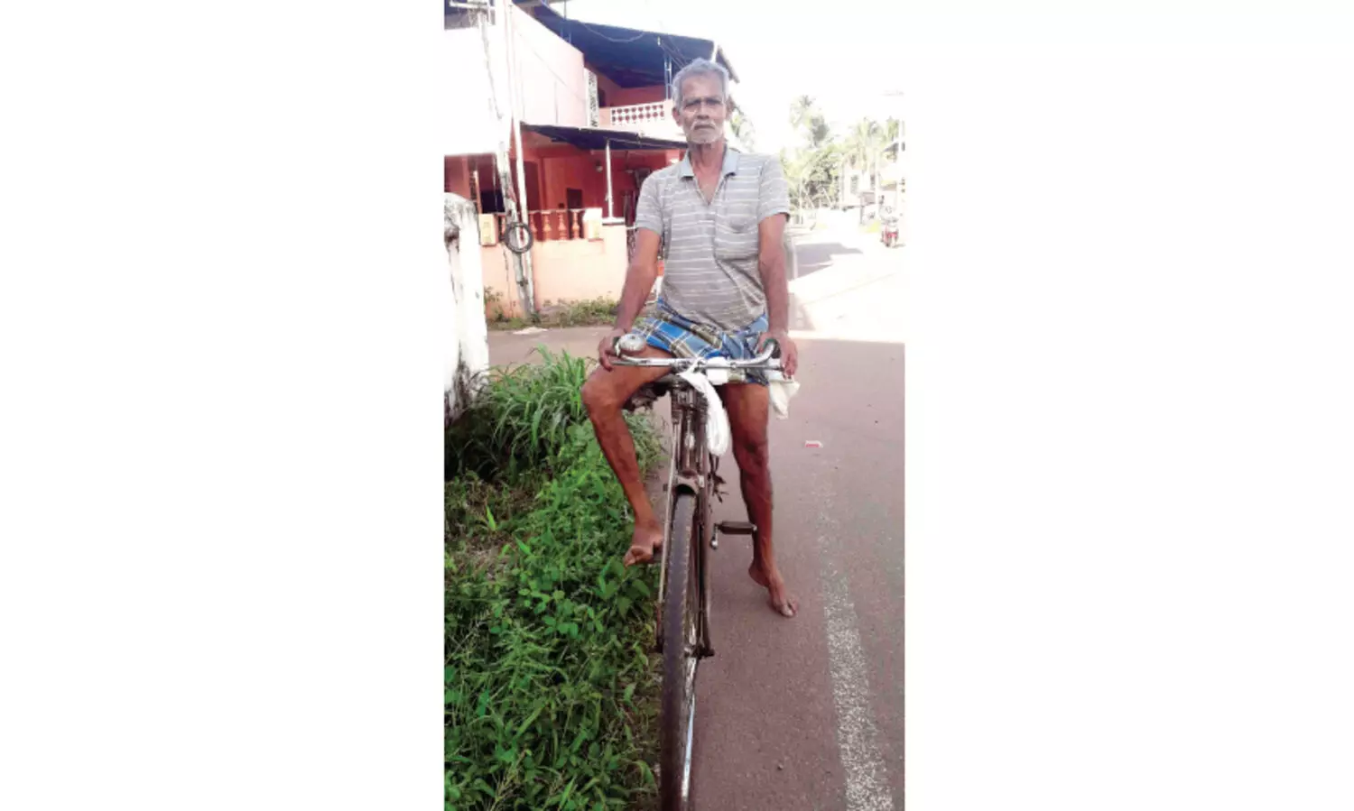 ജീവിതം സൈക്കിൾ യാത്രയാക്കി ബേബി