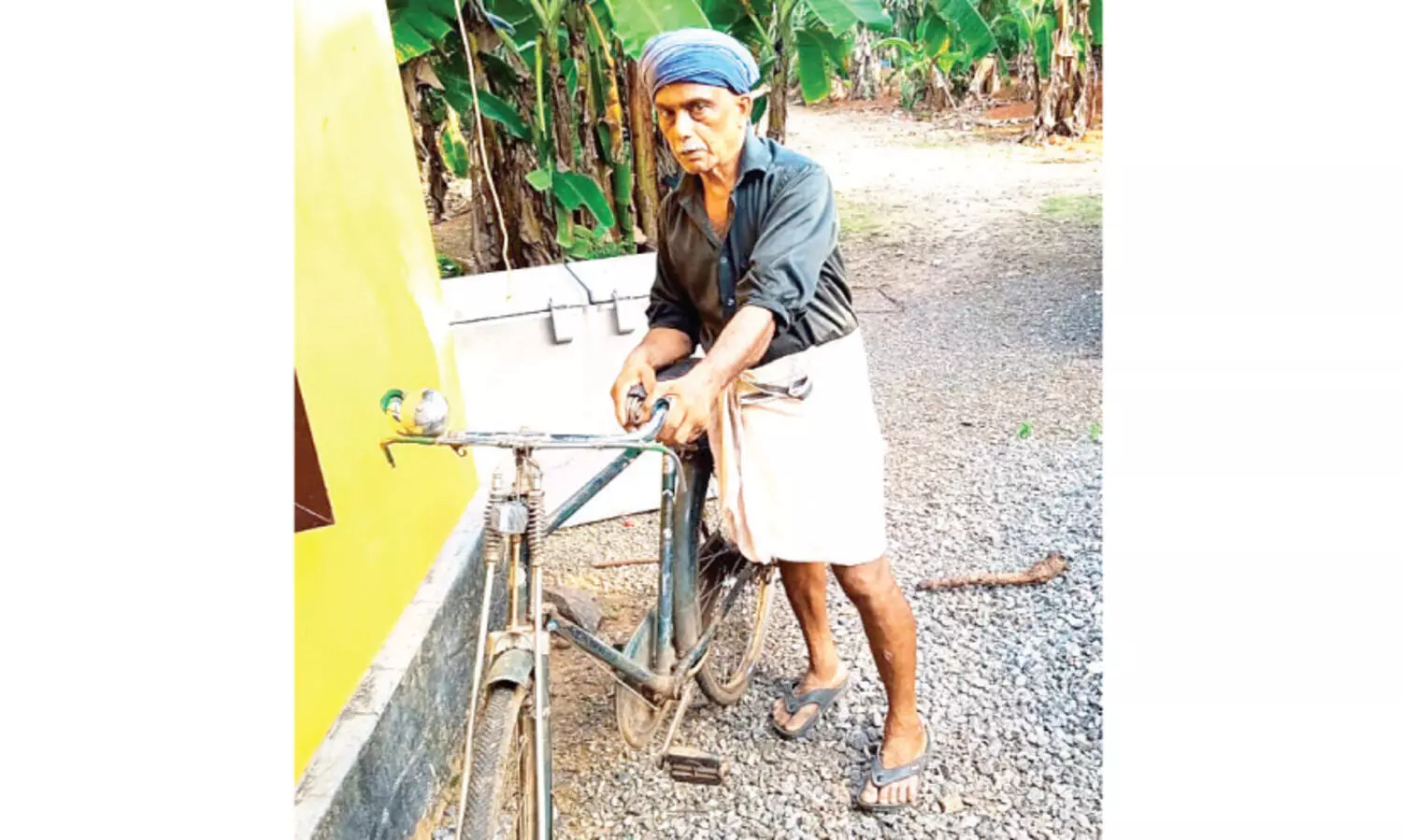 63ലും മുഹമ്മദ് കുട്ടി സൈക്കിളിലാണ്