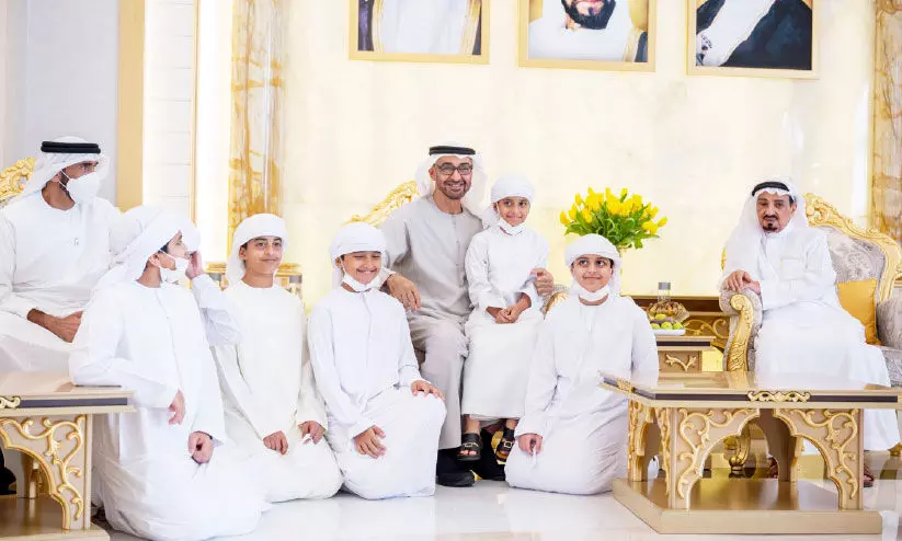 ശൈഖ് മുഹമ്മദ് ബിൻ സായിദ് ഷാർജ, അജ്മാൻ ഭരണാധികാരികളെ സന്ദർശിച്ചു