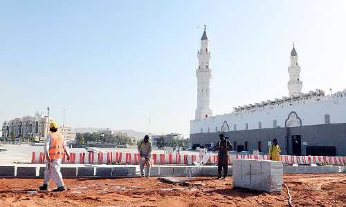 മസ്‌ജിദുൽ ഖുബയുടെ വിപുലീകരണ പ്രവർത്തനങ്ങൾക്ക് തുടക്കം