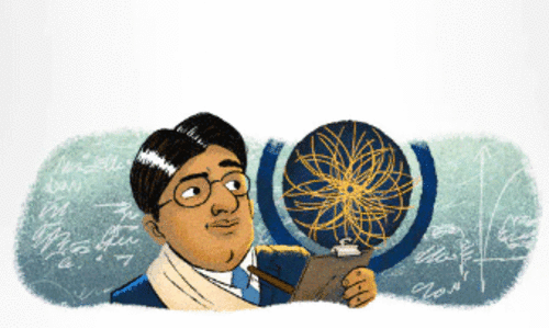 ഇന്ത്യൻ ഭൗതികശാത്രജ്ഞൻ സത്യേന്ദ്ര നാഥ് ഭോസിന് ആദരമായി ഗൂഗിൾ ഡൂഡിൽ