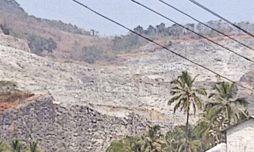 ദുരന്തഭീതിയിൽ മൈസൂർ മലയും സമീപ പ്രദേശങ്ങളും