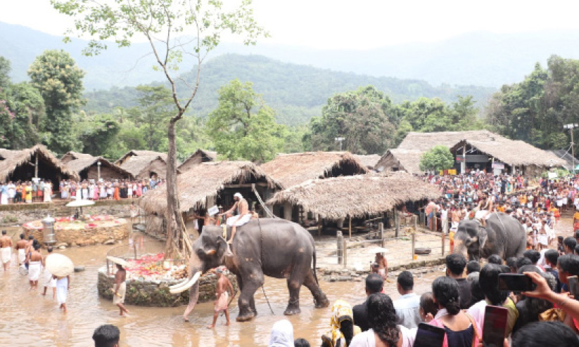 വൈശാഖ മഹോത്സവ നഗരിയിൽ തീർഥാടക പ്രവാഹം