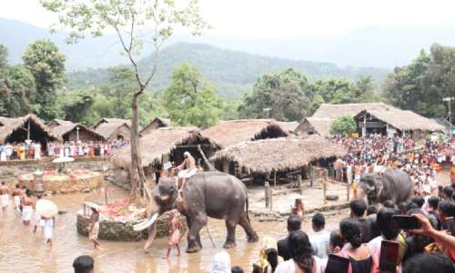 വൈശാഖ മഹോത്സവ നഗരിയിൽ തീർഥാടക പ്രവാഹം