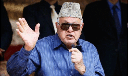 ജമ്മു കശ്മീരിൽ കേന്ദ്രം നിഷേധ നയം പിന്തുടരുന്നു: ഫാറൂഖ് അബ്ദുല്ല