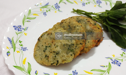 Cheera Poori, Spinach Poori, Palak Poori