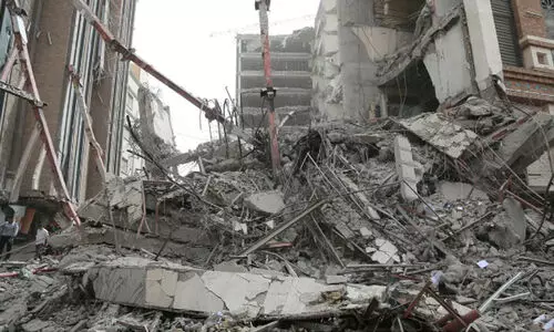 ഇറാനിൽ കെട്ടിടം തകർന്ന് മരിച്ചവർ 41 ആയി