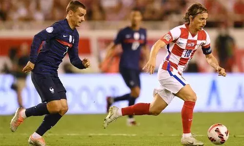 യുവേഫ നേഷൻസ് ലീഗ്: ഫ്രാൻസിനെ കുരുക്കി ക്രൊയേഷ്യ