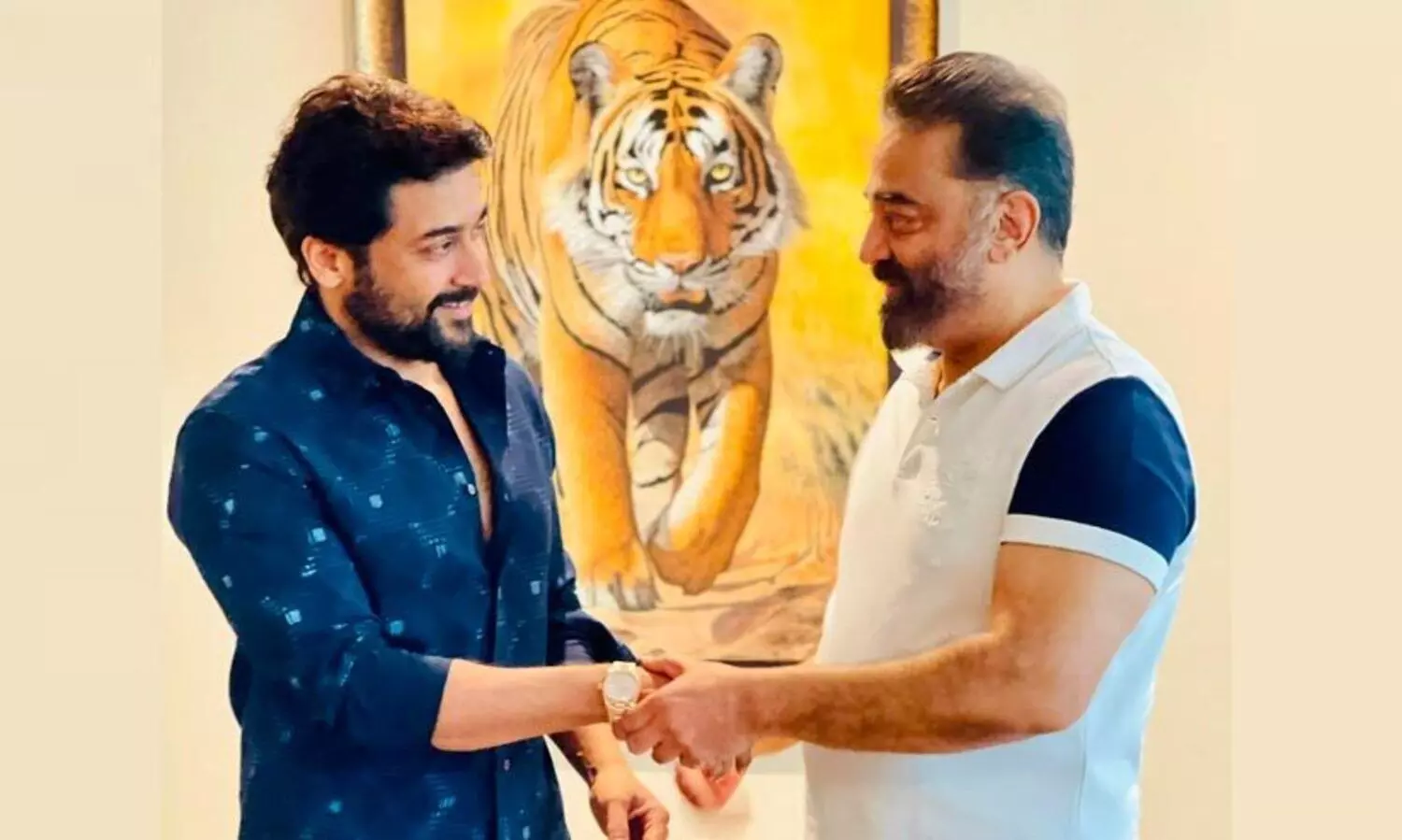 റോളക്സിന് വിക്രമിന്‍റെ സ്നേഹസമ്മാനം; ലക്ഷങ്ങൾ വിലവരുന്ന റോളക്സ് വാച്ച് സൂര്യക്ക് നൽകി കമൽ ഹാസൻ