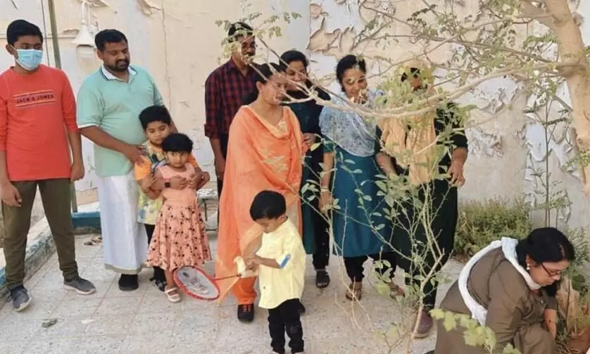 പരിസ്ഥിതി ദിനത്തിൽ വൃക്ഷത്തൈകൾ നട്ട് കേളി കുടുംബവേദി