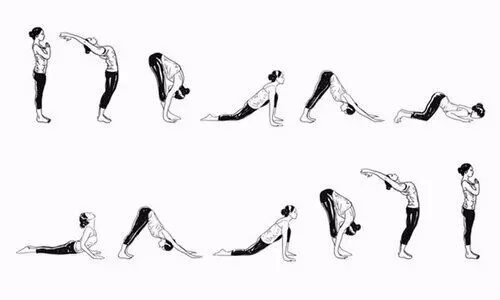sun salutation