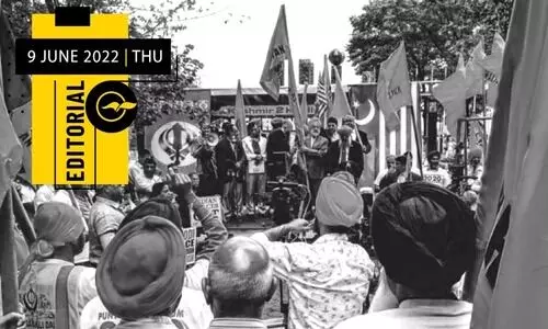 വീ​ണ്ടും ഖ​ലി​സ്താ​ൻ വാ​ദം