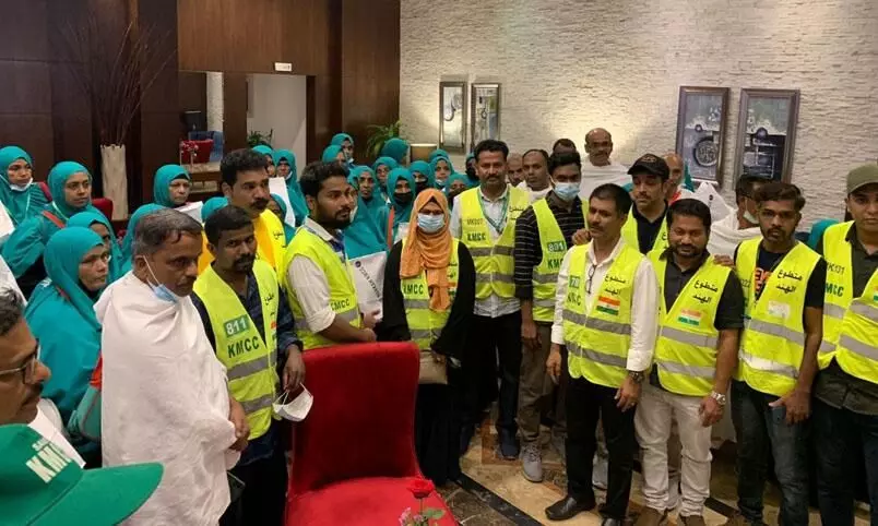 കേരളത്തിൽ നിന്നുള്ള ആദ്യ തീർഥാടക സംഘം മക്കയിൽ