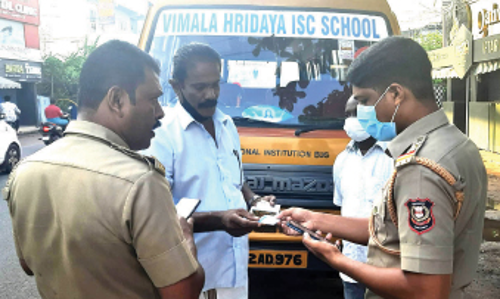 ഓപറേഷൻ സുരക്ഷ കവച്​; 28 വാഹനങ്ങൾക്കെതിരെ കേസ്