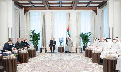 israeli prime minister met with sheikh muhammed