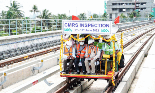 പുതിയ മെട്രോ പാത; റെയില്‍ സുരക്ഷാ കമീഷണറുടെ പരിശോധന ആരംഭിച്ചു