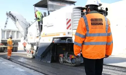 qatar road work qatar road work