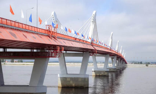 റഷ്യയെയും ചൈനയെയും ബന്ധിപ്പിച്ച് പാലം തുറന്നു