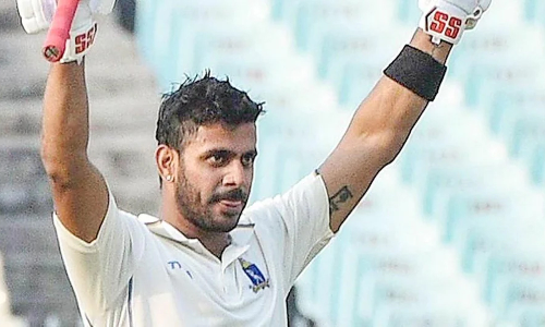 കായിക മന്ത്രിക്ക് സെഞ്ച്വറി; രഞ്ജി ട്രോഫിയിൽ പശ്ചിമ ബംഗാൾ സെമിയിൽ കായിക മന്ത്രിക്ക് സെഞ്ച്വറി; രഞ്ജി ട്രോഫിയിൽ പശ്ചിമ ബംഗാൾ സെമിയിൽ