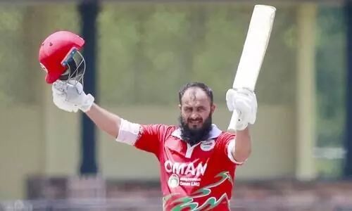 oman cricket captain zeeshan maqsud