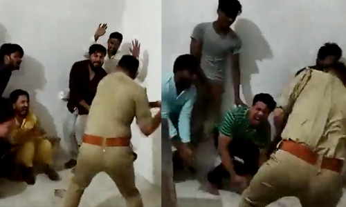 പ്രവാചക നിന്ദ: പ്രതിഷേധിച്ച യുവാക്കളെ സ്റ്റേഷനിൽ തല്ലിച്ചതച്ച് യു.പി പൊലീസ്; റിട്ടേൺ ഗിഫ്റ്റ് എന്ന് ബി.ജെ.പി എം.എൽ.എ -VIDEO