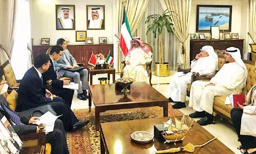 കുവൈത്ത്, ചൈന ഉന്നതതല ചർച്ച നടത്തി