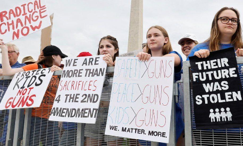 തോക്കുനിയന്ത്രണ നിയമത്തിനായി യു.എസിൽ റാലി