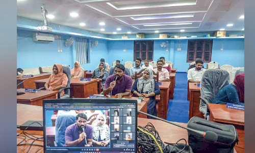 Athavanad panchayat prepares digital gram sabha for expatriates