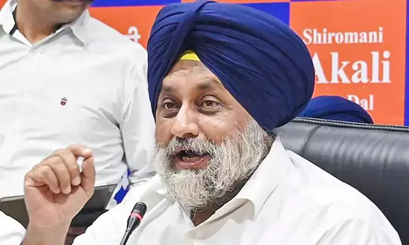Kejriwal sends a box of liquor to Punjab CM Mann every week: Sukhbir Singh Badal