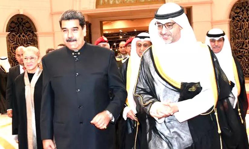 വെ​നി​സ്വേ​ല​ൻ പ്ര​സി​ഡ​ന്റ് കു​വൈ​ത്തി​ൽ