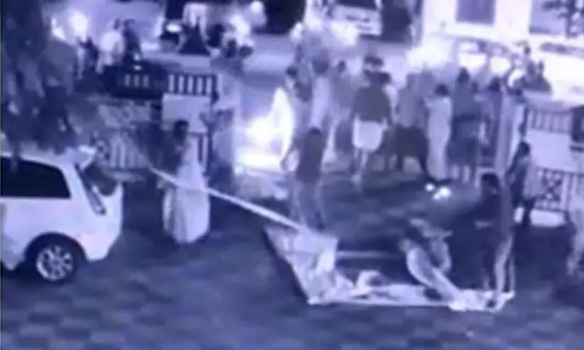 Attack on Indira Bhavan