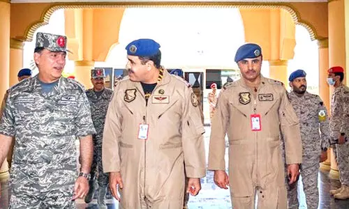 സൗ​ദി-​ഈ​ജി​പ്ത് വ്യോ​മ​സേ​ന അ​ഭ്യാ​സം പൂ​ർ​ത്തി​യാ​യി