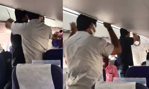 വിമാനത്തിൽ പ്രതിഷേധം , ഹൈബി ഈഡൻ എം. പിയുടെ ട്വിറ്റർ പോസ്റ്റിന് കേന്ദ്ര വ്യോമയാന വകുപ്പ് മന്ത്രിയുടെ മറുപടി