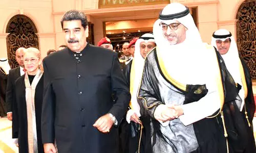 വെ​നി​സ്വേ​ല​ൻ പ്ര​സി​ഡ​ന്റ് കു​വൈ​ത്തി​ൽ