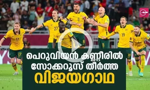 പെറുവിയൻ കണ്ണീരിൽ സോക്കറൂസ് തീർത്ത വിജയഗാഥ പെറുവിയൻ കണ്ണീരിൽ സോക്കറൂസ് തീർത്ത വിജയഗാഥ