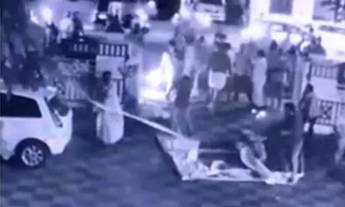 Attack on Indira Bhavan