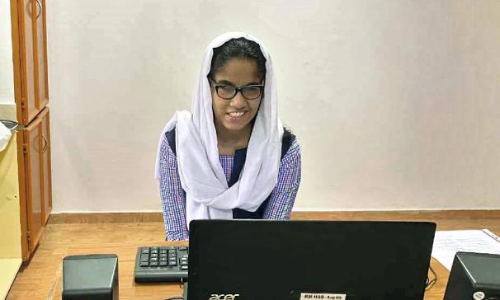 Anshi wrote the exam