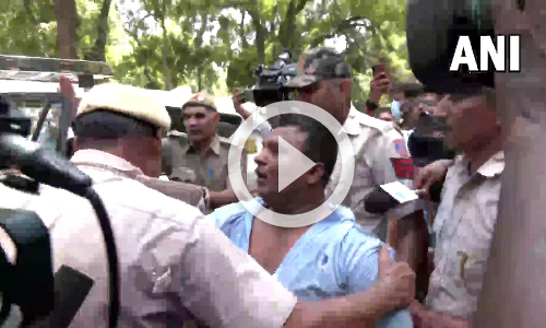 ഡൽഹിയിൽ കോൺഗ്രസിന്റെ ഇ.ഡി ഓഫീസ് മാർച്ച് പൊലീസ് തടഞ്ഞു എം.പിമാർക്ക് മർദനം