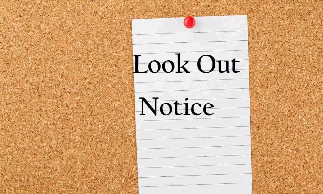 Lookout notice Lookout notice