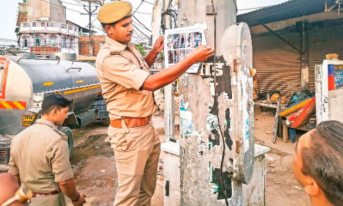 പ്രയാഗ് രാജ് സംഘർഷം: 59 പേരുടെ ചിത്രങ്ങളുമായി പൊലീസ്