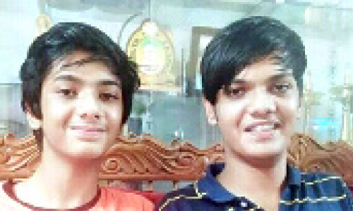 Shivesh and Shailesh