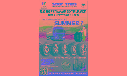 എം.ആർ.എഫ് ടയേഴ്സ് റോഡ് ഷോ