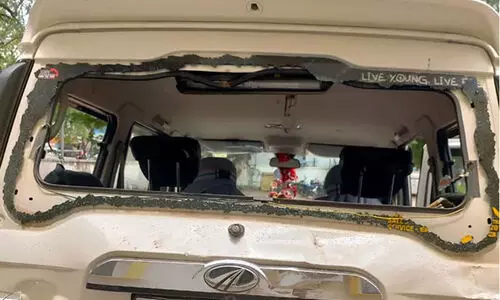 അഗ്നിപഥ് പ്രതിഷേധം: ബി.ജെ.പി എം.എൽ.എയുടെ കാറിന് നേരെ ആക്രമണം