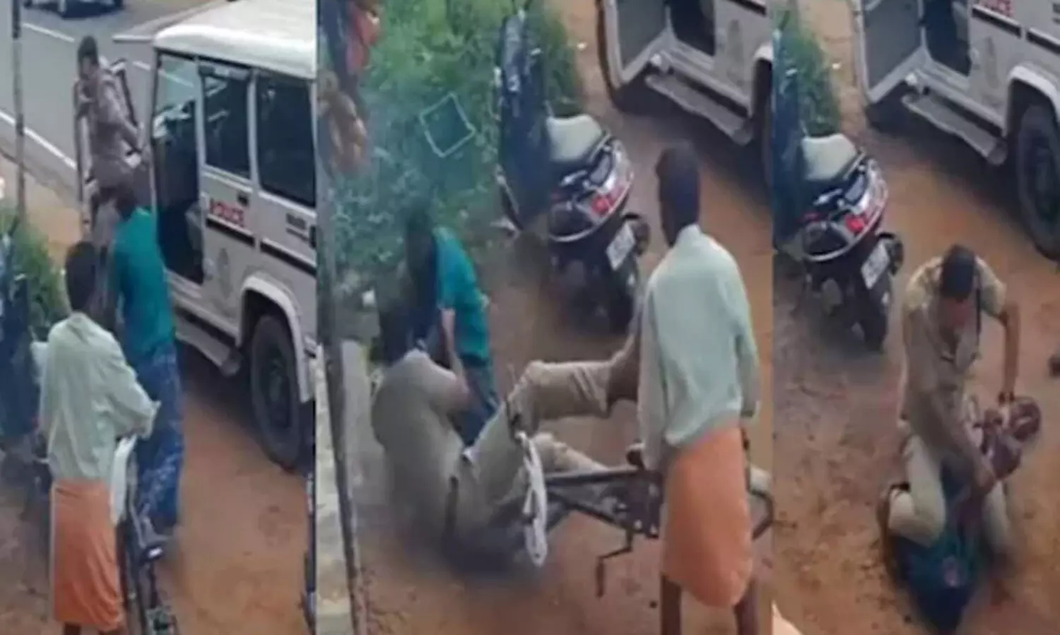 വാൾകൊണ്ട് വെട്ടിയ പ്രതിയെ സാഹസികമായി കീഴടക്കി എസ്.ഐ; വിഡിയോ വൈറൽ