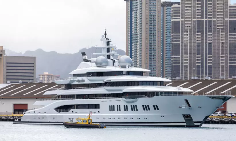 റഷ്യയുടെ അമദിയ അമേരിക്കയിലെത്തി; പിടിച്ചെടുത്തത് 2300 കോടിയിലേറെ രൂപ മൂല്യമുള്ള ആഡംബര നൗക